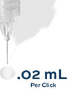 NavaClick™ Syringe/Needle Pouch - Blue .02 mL