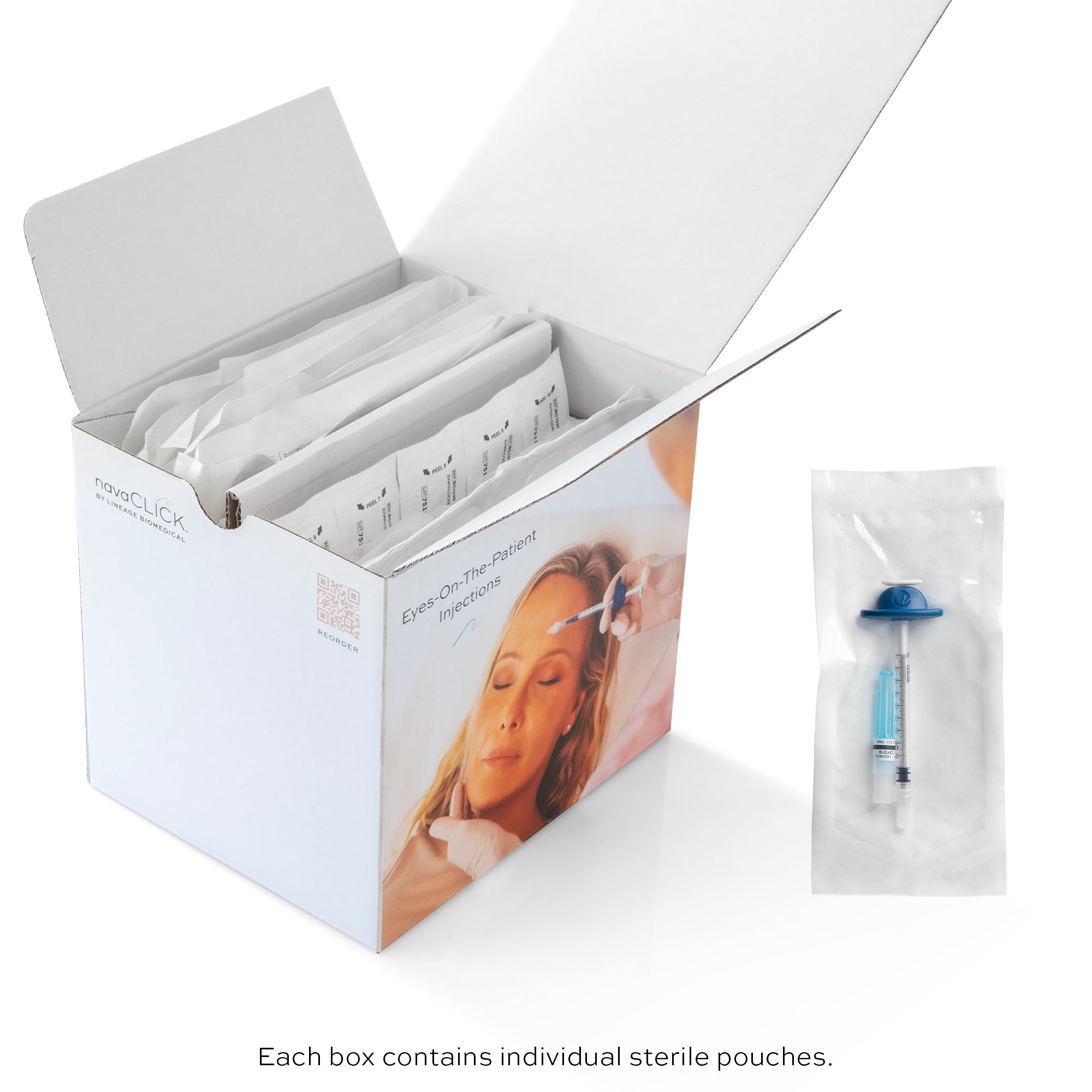 Blue NavaClick™ Patient Pouch