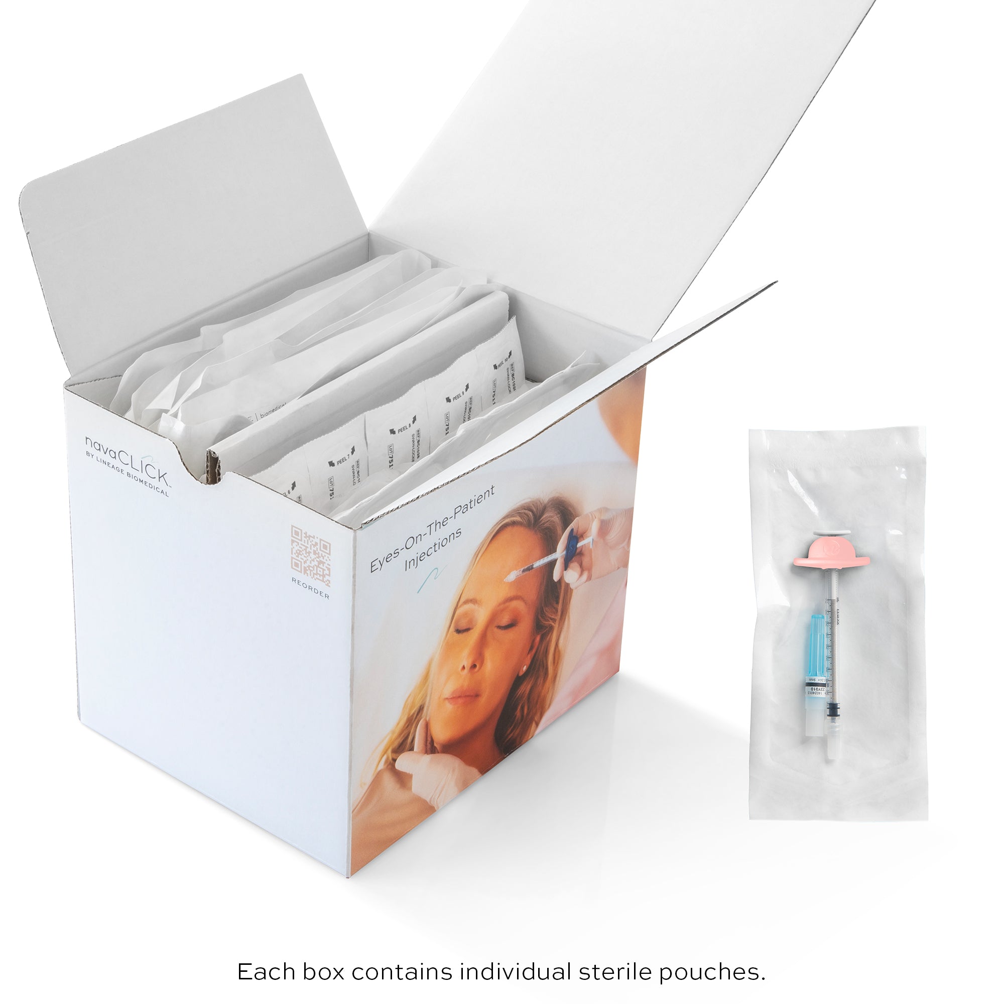 Pink NavaClick™ Patient Pouch