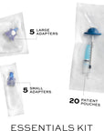 Sterile Neurotoxin Injection (20 Patient Pouches + 10 Vial Adapters) - NavaClick™ Lineage Biomedical