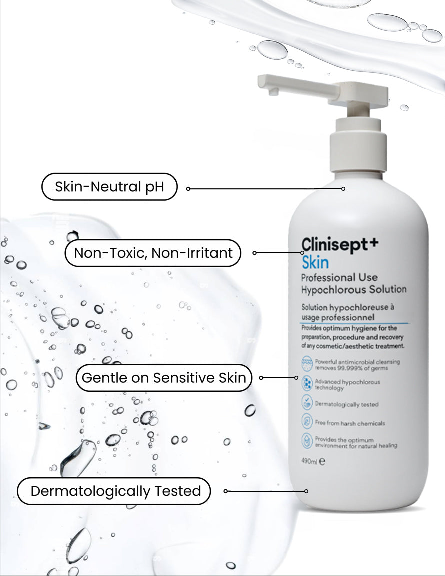 Hypochlorous Skin Cleanser - Clinisept+ Lineage Biomedical