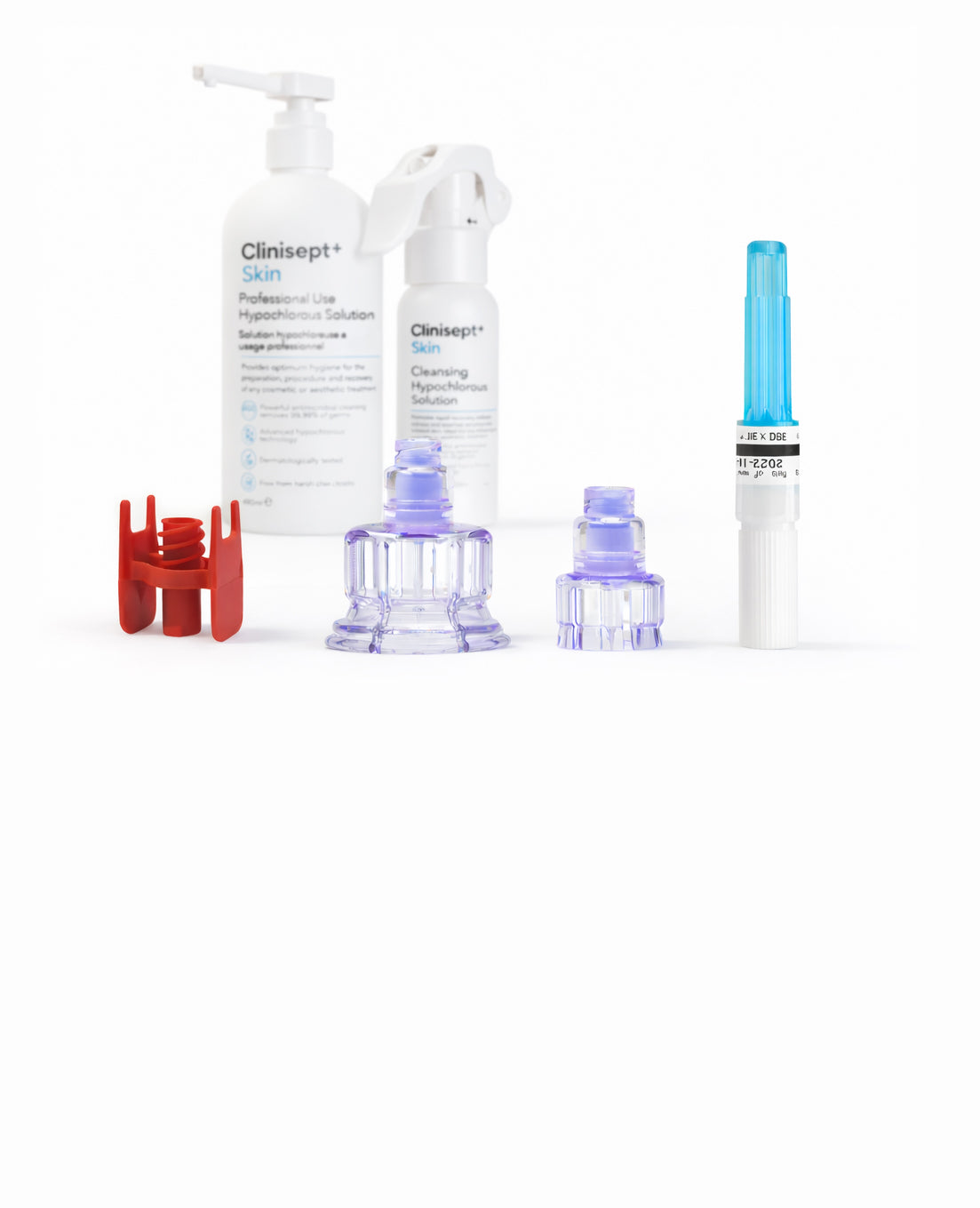 Vial Adapters, Needles, Luer Connector & Hypochlorous Solution